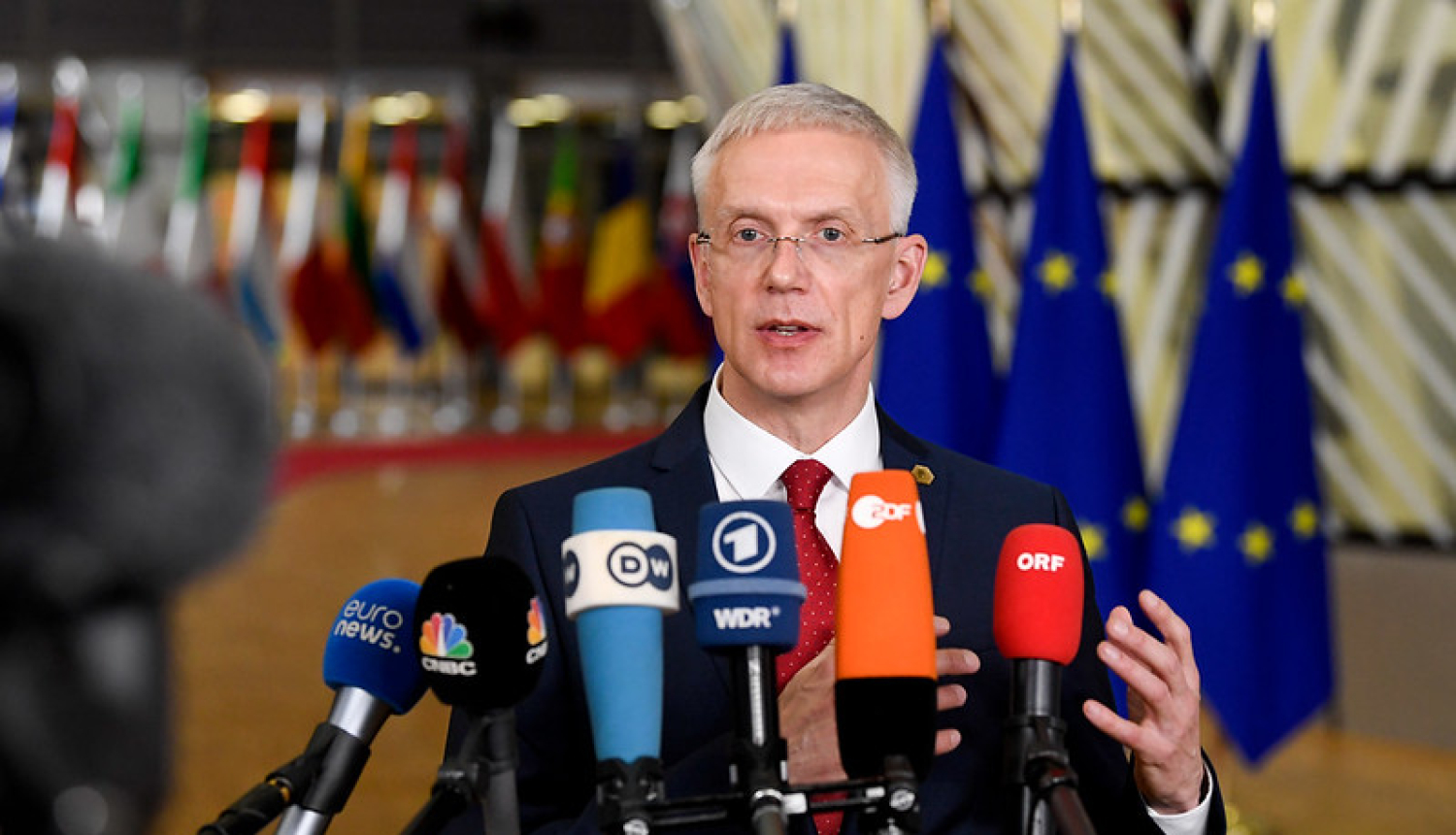 Foto: Ministru prezidents Krišjānis Kariņš