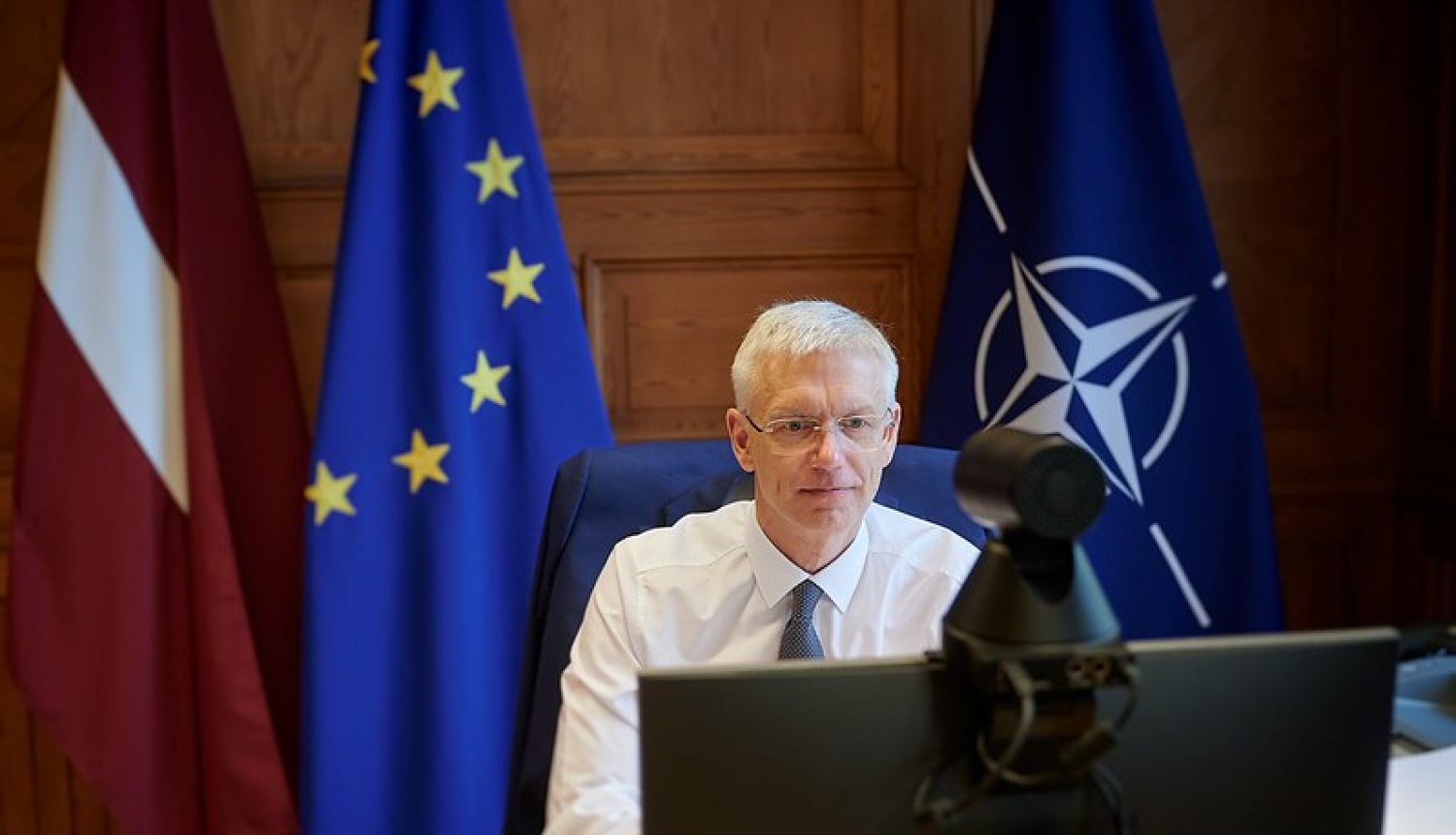 Foto: Ministru prezidents Krišjānis Kariņš