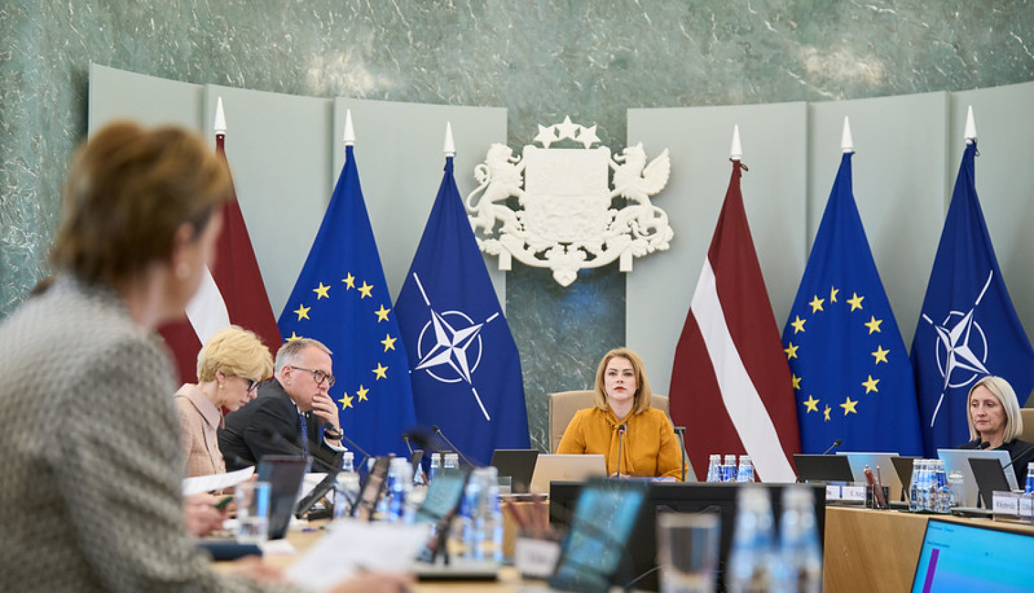 Ministru kabineta sēde 23. aprīlī 