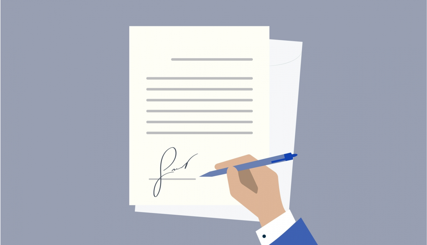 Tiek parakstīts dokuments