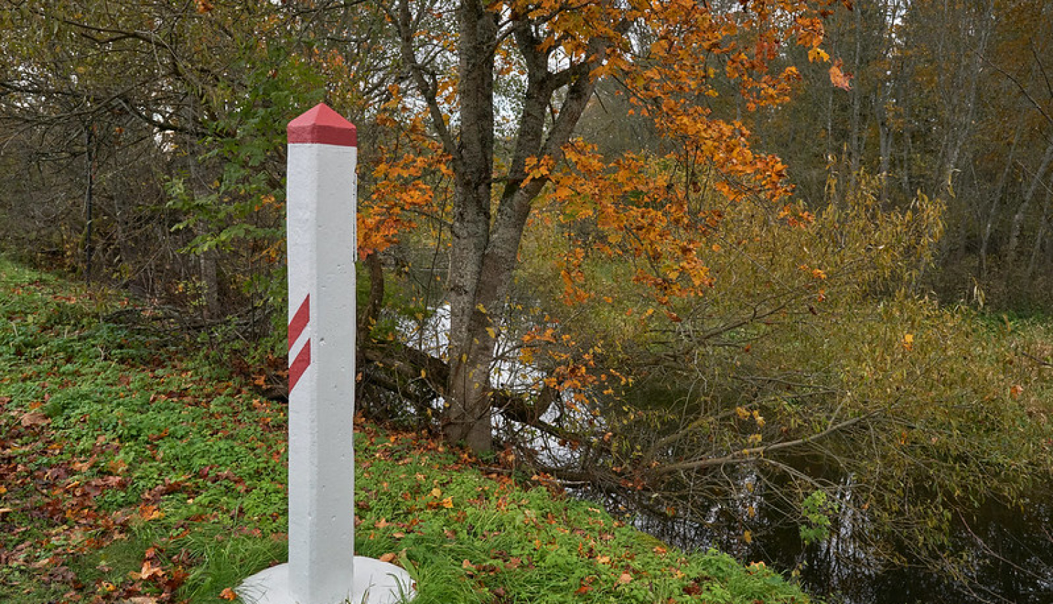 Latvijas robežzīme uz valsts Austrumu robežas