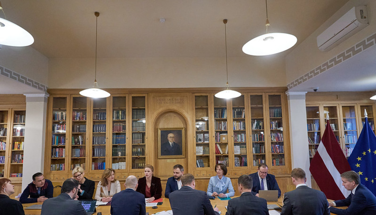 Sadarbības sanāksme Ministru kabineta bibliotēkā