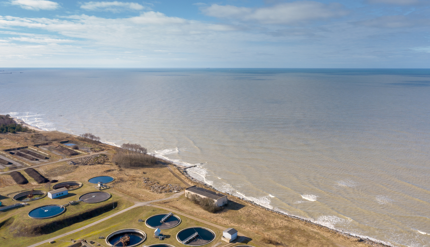 Ūdens attīrīšanas iekārtas pie jūras