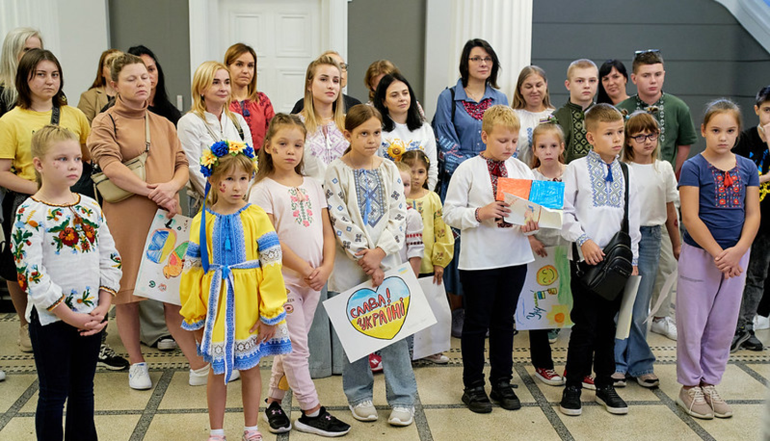 Ukrainas bērni Ministru kabinetā