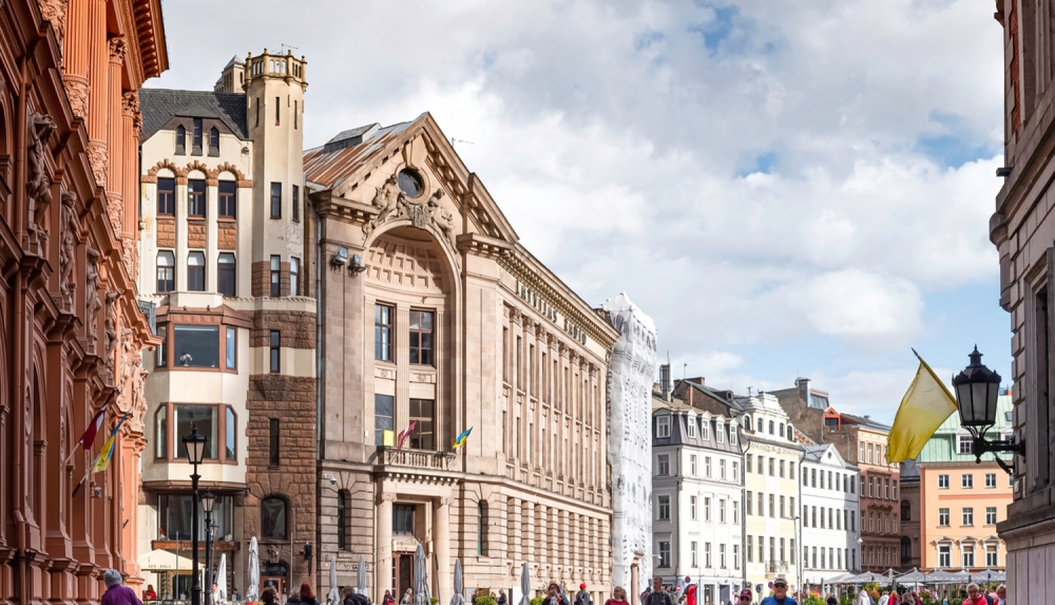 Vecrīgas skats - Doma laukums