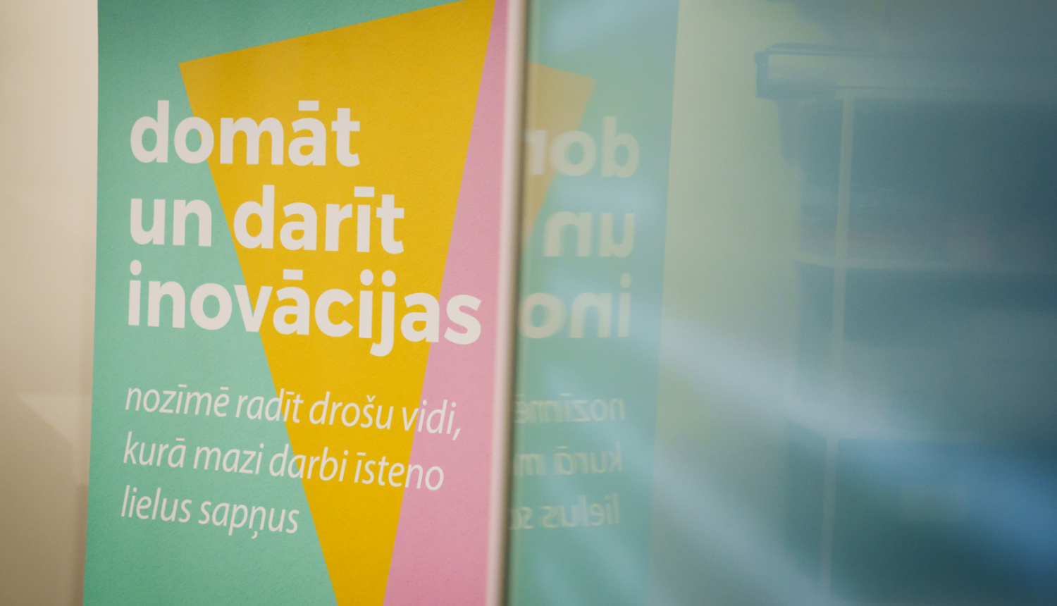 Baneris par inovācijas kapacitātes stiprināšana valsts pārvaldē 