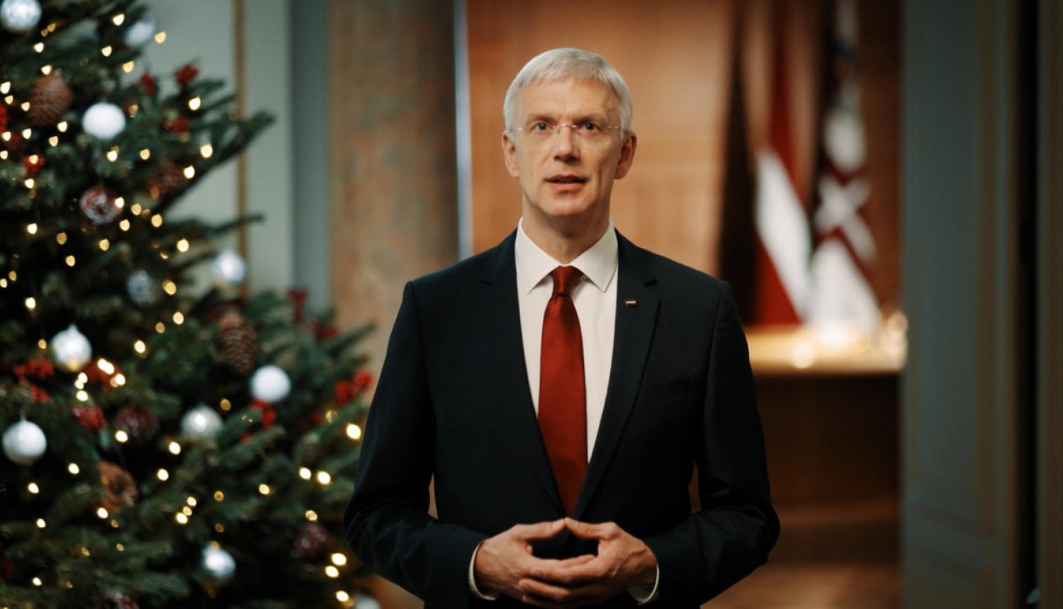 Latvijas Republikas Ministru prezidenta Krišjāņa Kariņa uzruna gadumijā