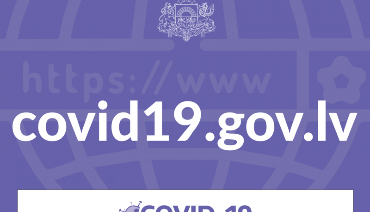 Vienotā tīmekļvietne covid19.gov.lv – viens no biežāk izmantotajiem avotiem Covid-19 aktualitāšu noskaidrošanai