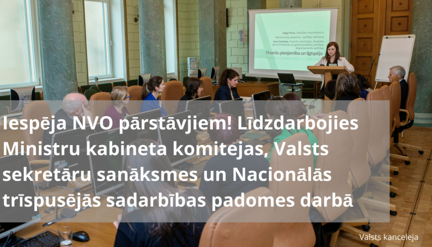 Iespēja nevalstiskajām organizācijām pieteikties dalībai dažādos sadarbības formātos