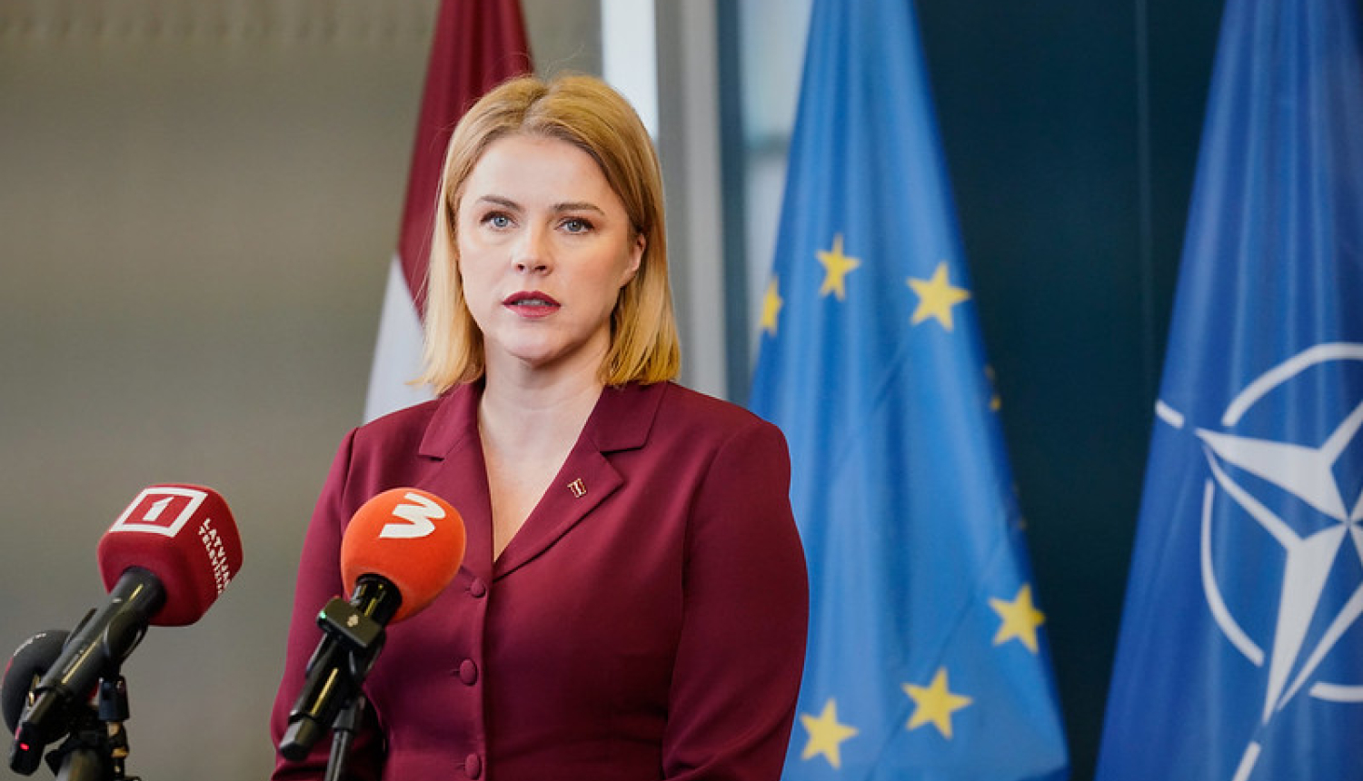 Ministru prezidentes Evikas Siliņas preses konference pēc līderu tikšanās atbalstam Ukrainai