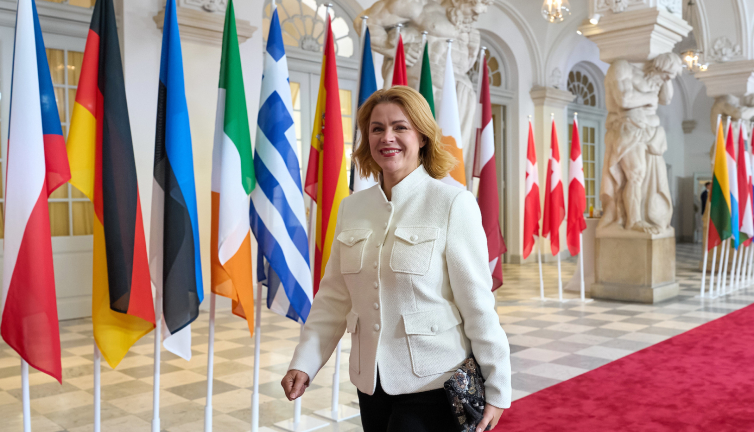 Ministru prezidente Evika Siliņa piedalās neformālajā Eiropadomes sanāksmē