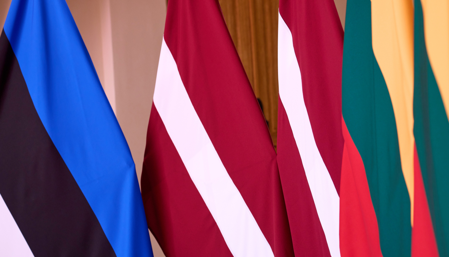 Igaunijas, Latvijas un Lietuvas karogi