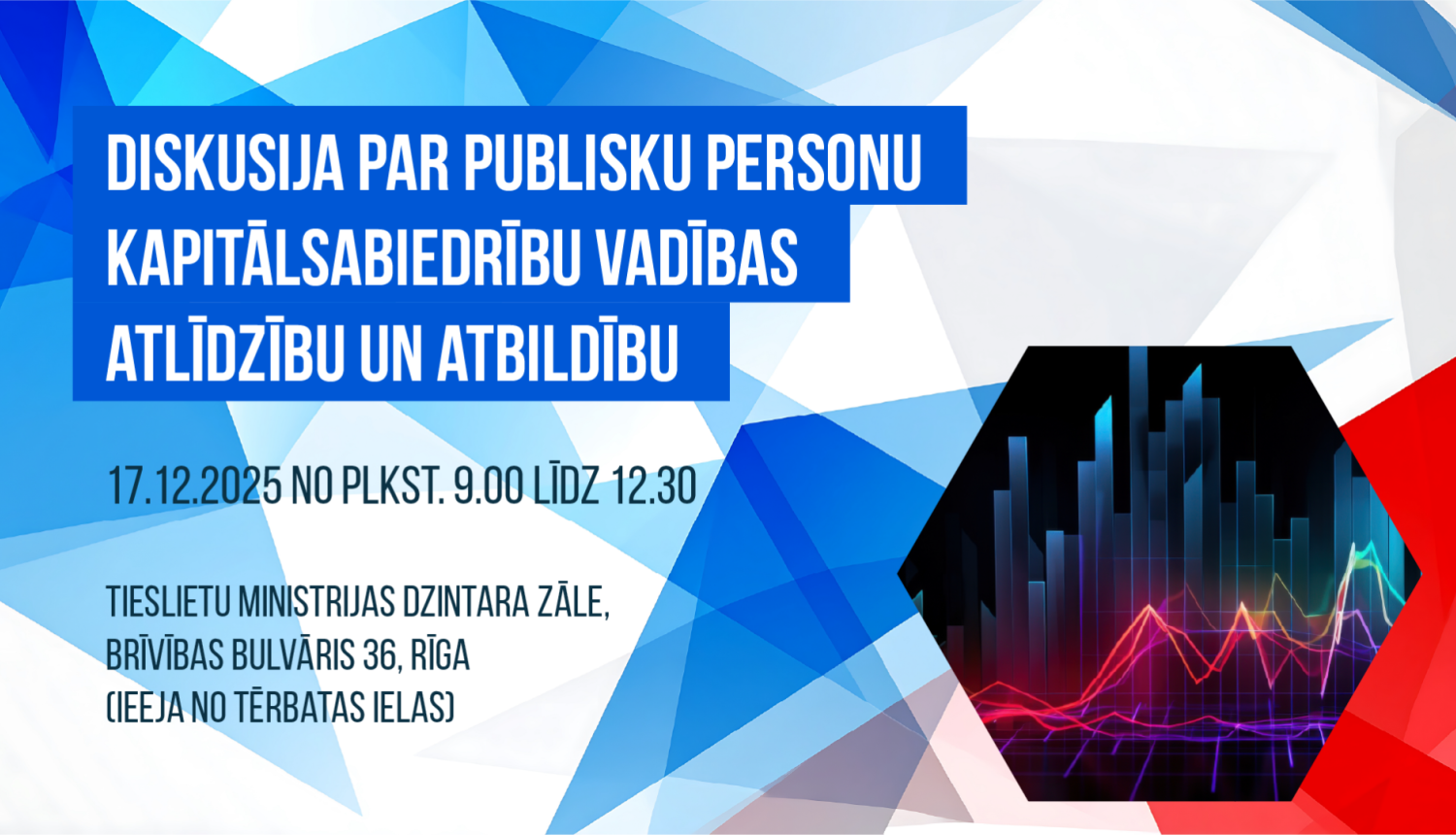 Valsts kanceleja organizē diskusiju par Publisku personu kapitālsabiedrību vadības atalgojumu un atbildību.