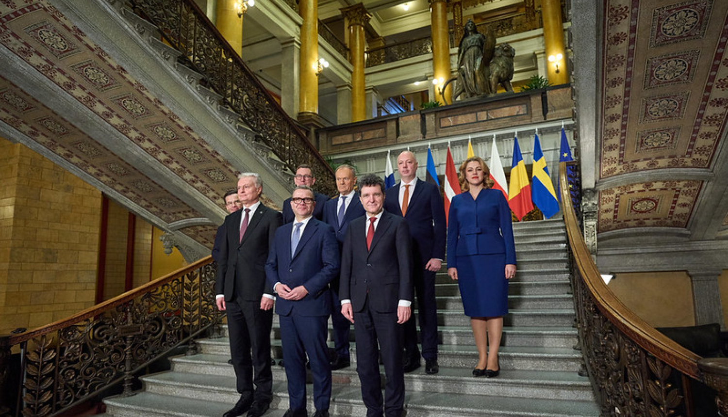 Ministru prezidente Evika Siliņa Somija Helsinkos