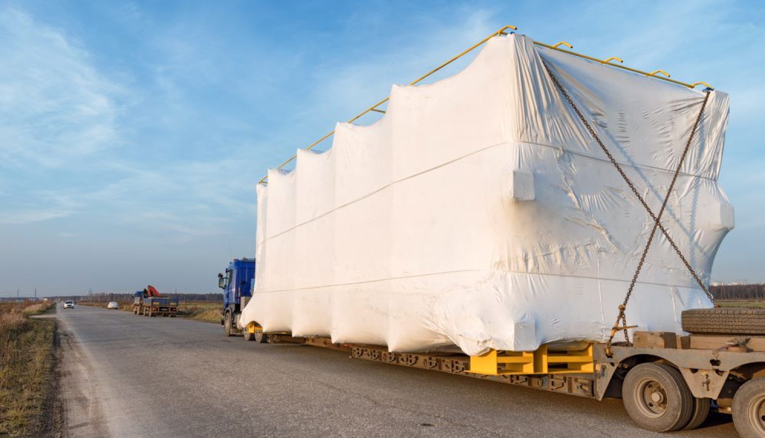 Lielgabarita krava uz cela