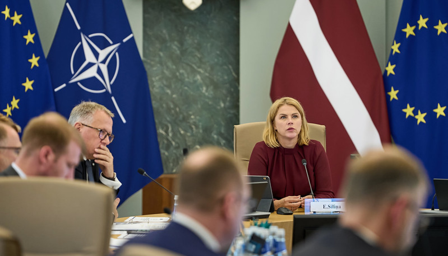 Ministru prezidente Evika Siliņa