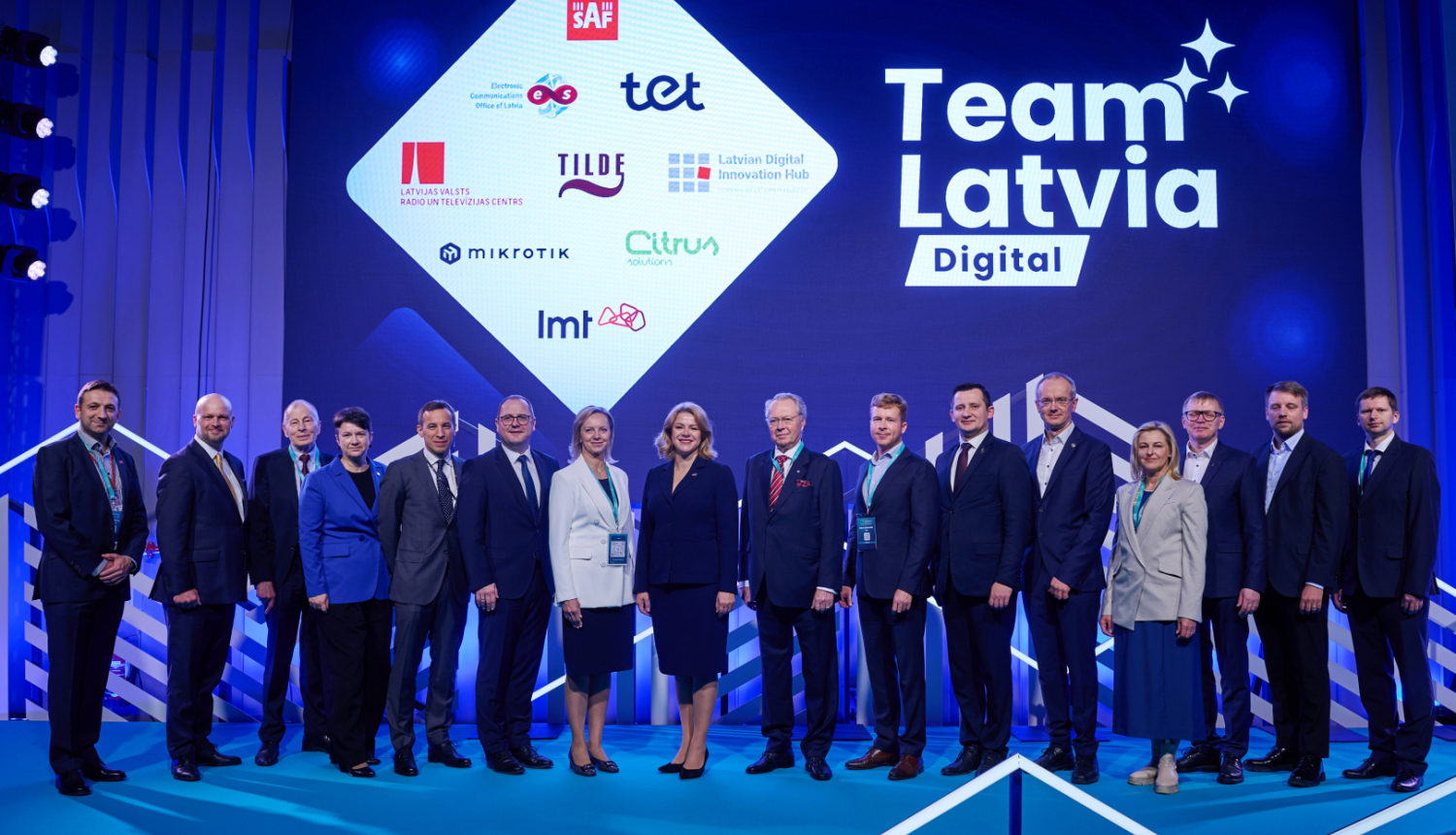Ministru prezidente Evika Siliņa piedalās digitalizācijas un savienojamības foruma Techritory 2025 atklāšanā