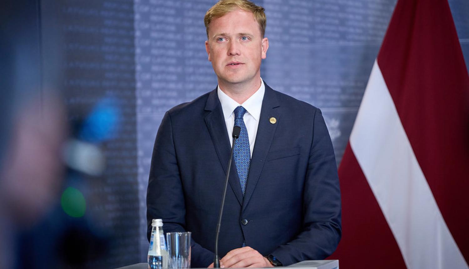 Viktors Valainis Latvijas Republikas ekonomikas ministrs