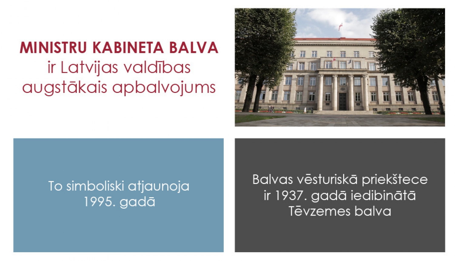 Ministru kabineta balvai virza 16 pretendentus