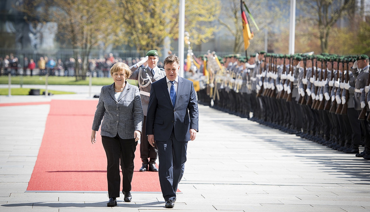 Ministru prezidents tiksies ar Vācijas kancleri Angelu Merkeli