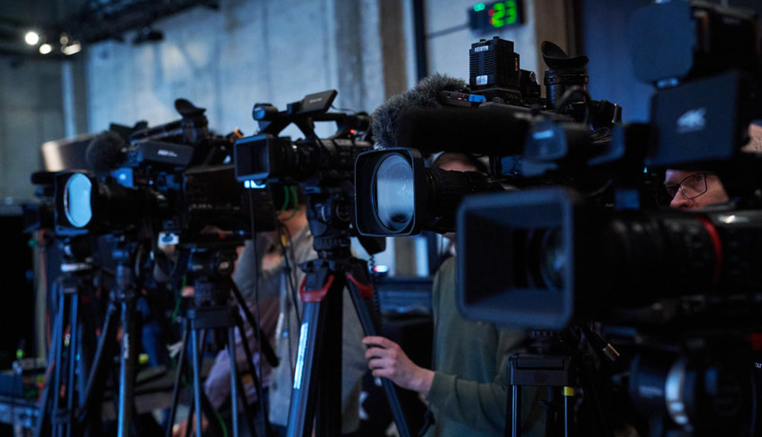 Mediju TV kameras