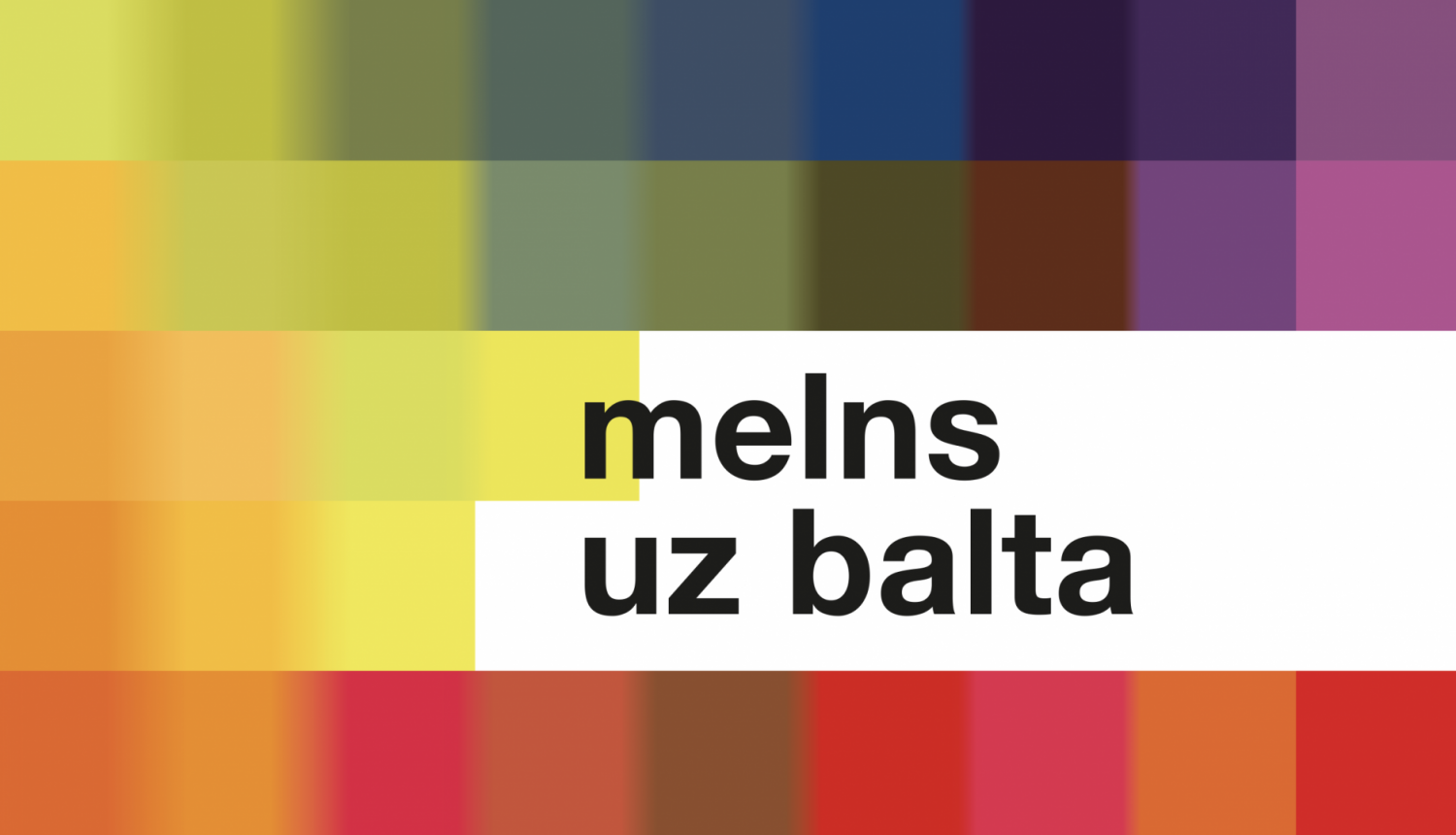 Melns uz balta