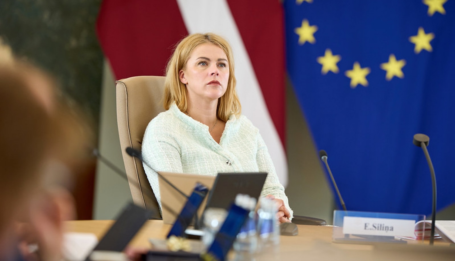 Ministru prezidente Evika Siliņa