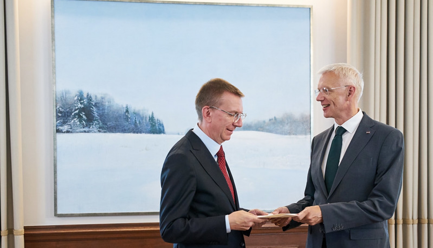 Foto: Ministru prezidents Krišjānis Kariņš