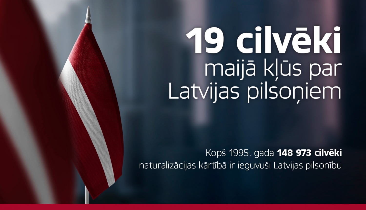 19 cilvēki maijā kļūst par Latvijas pilsoņiem