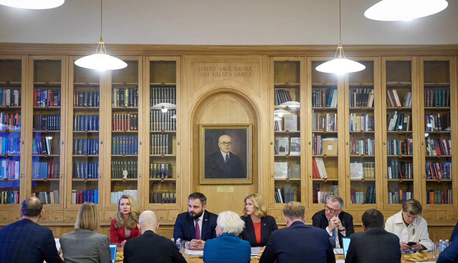 Ministru prezidente Evika Siliņa vada Sadarbības sanāksmi