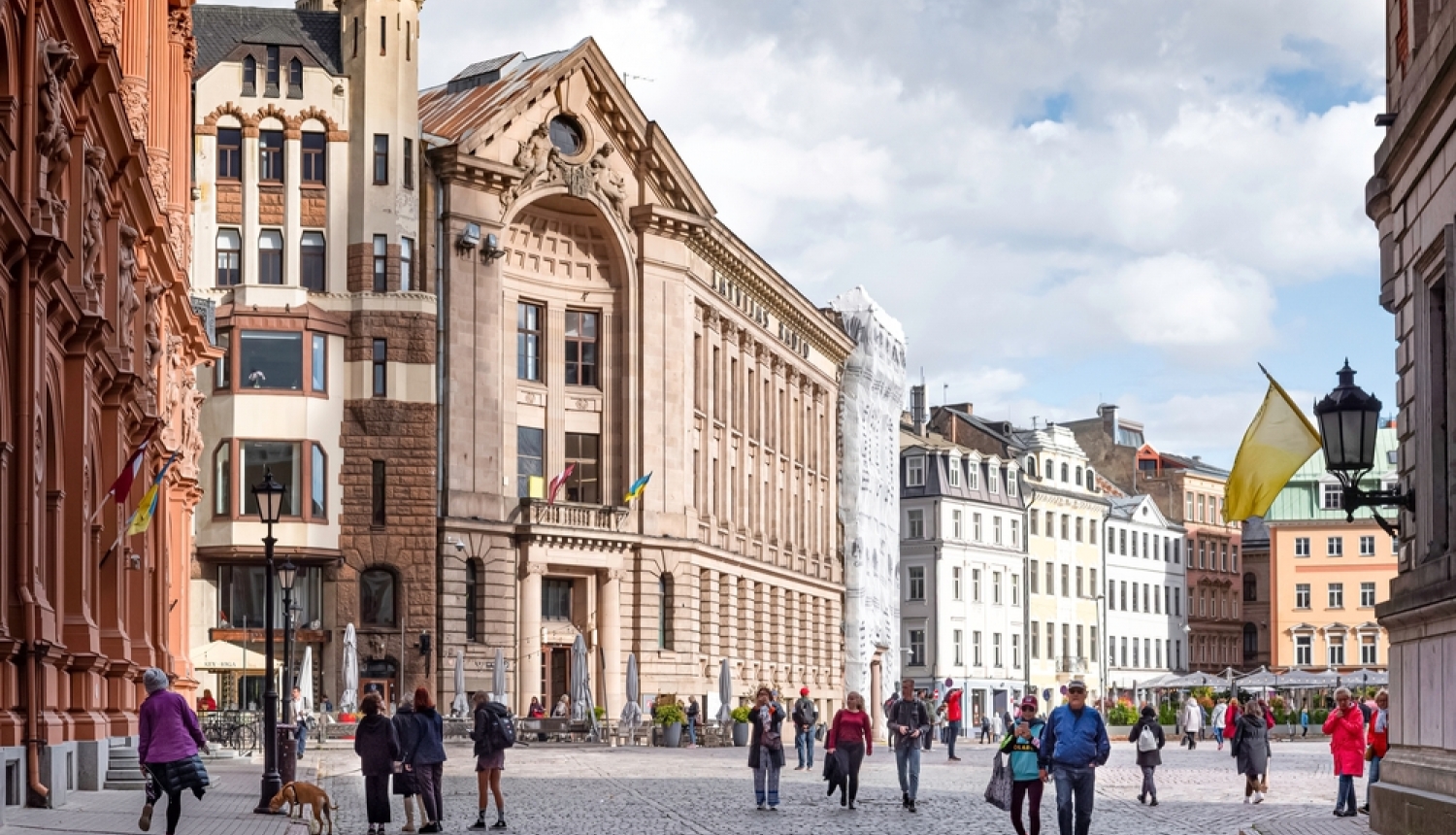 Vecrīgas skats - Doma laukums